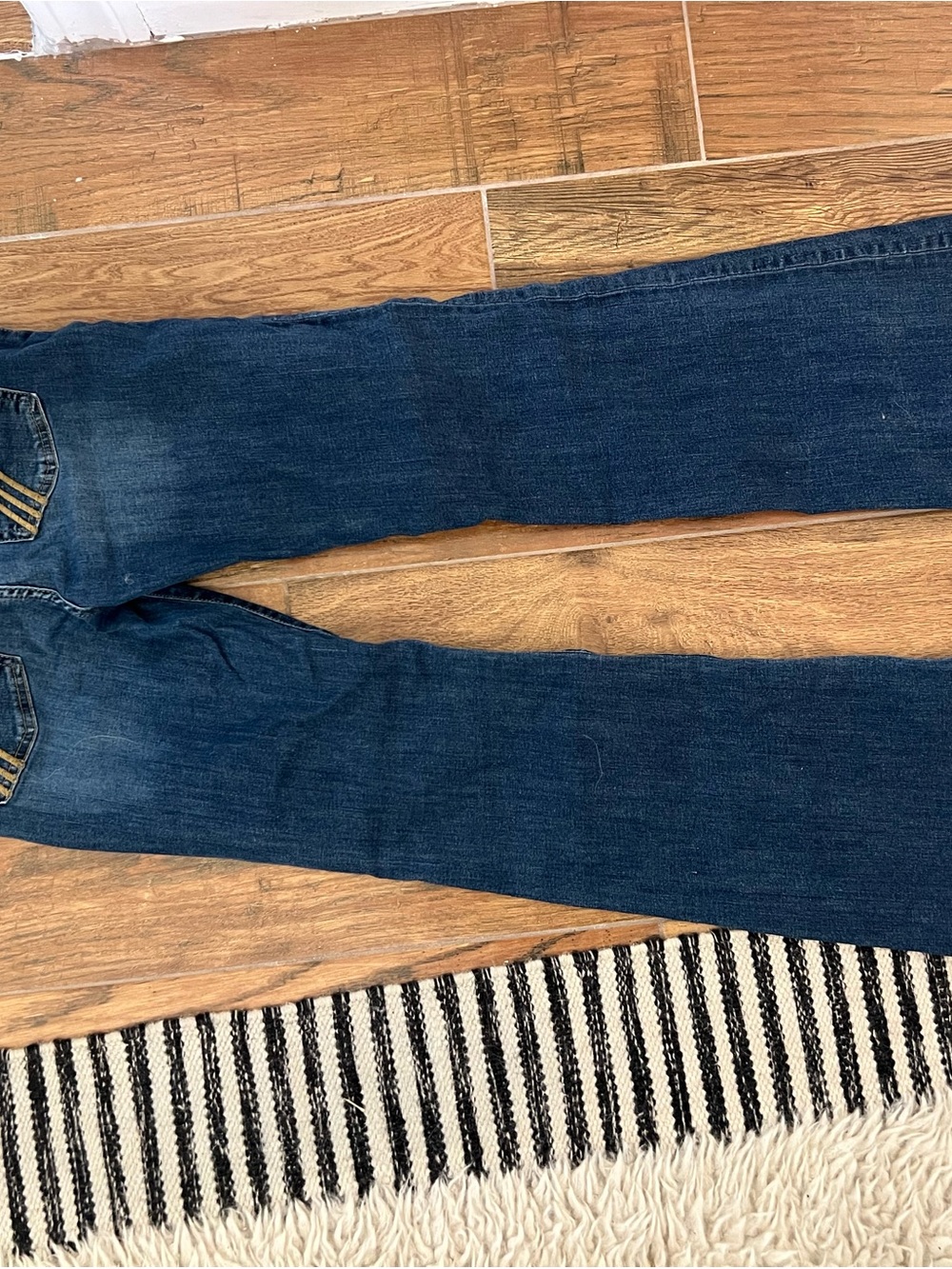 7 For All Mankind Dojo Flare Jeans - Picture 3 of 7